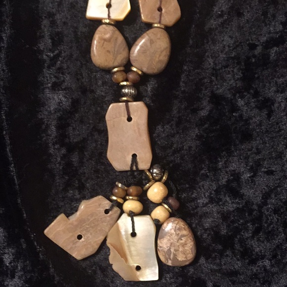 Chico’s Boho Tribal Inspired Necklace - Picture 2 of 4